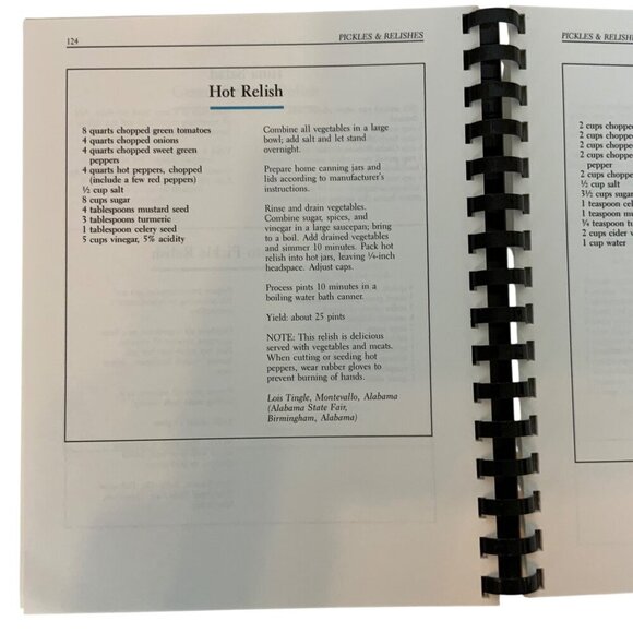 Ball Blue-Ribbon Cookbook First Edition 1992 Spiral Bound Recipe Book - Picture 11 of 15